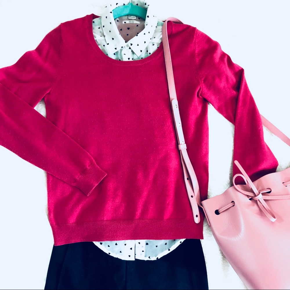 Uniqlo 100% Wool Crewneck Sweater